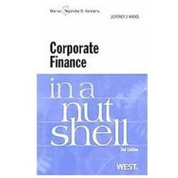 Corporate Finance in a Nutshell by Jeffrey Haas