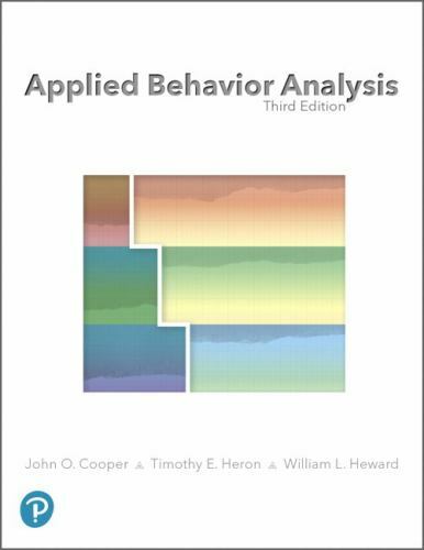 Applied Behavior Analysis 9780134752556