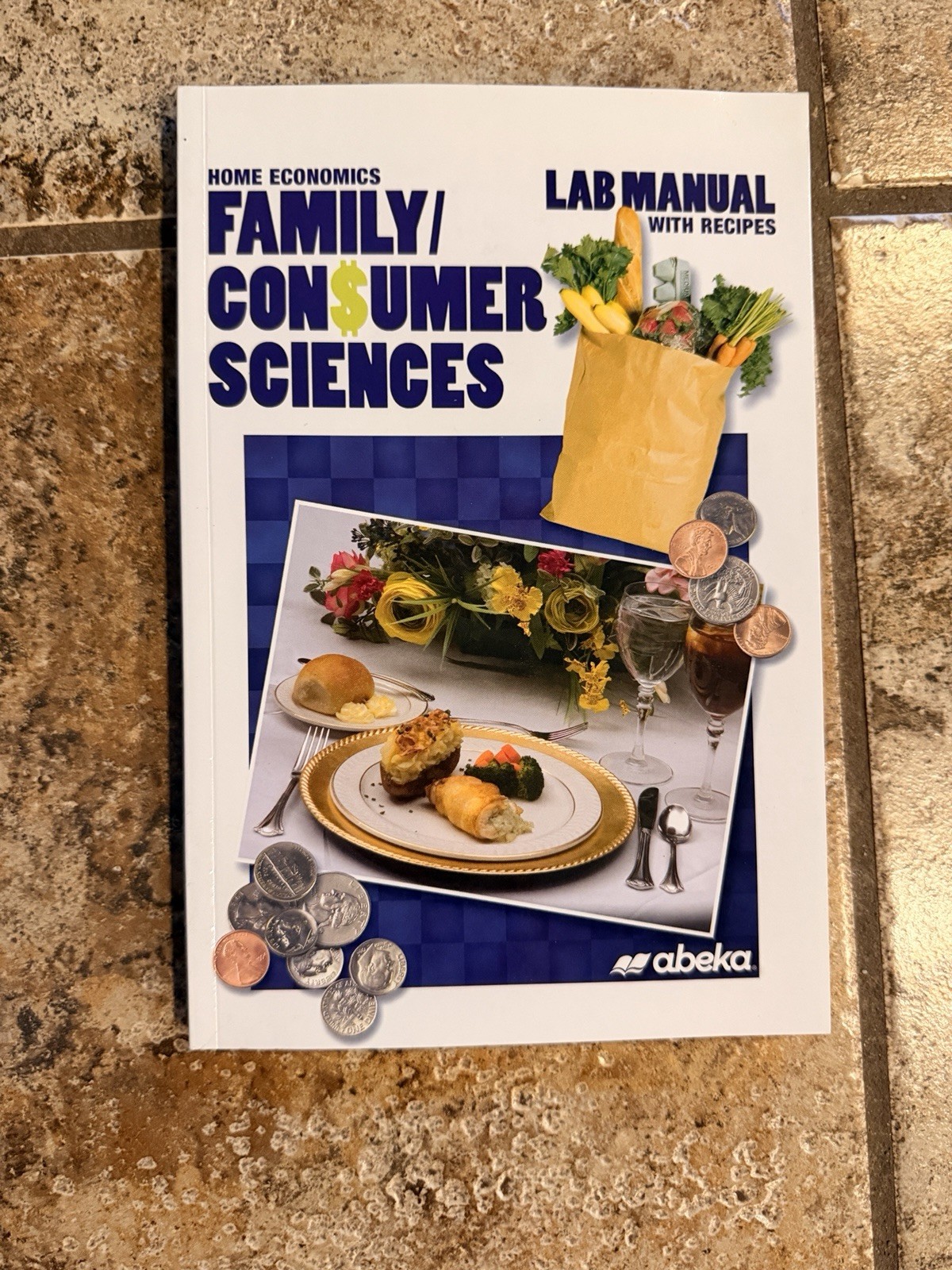 Abeka Home Economics Family & Consumer Sciences Lab Manual w/ Recipes PB