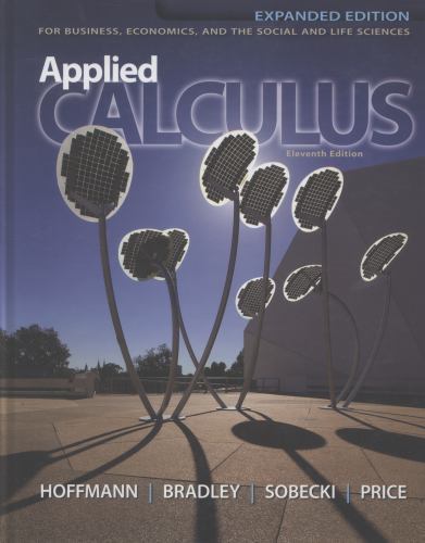 Applied Calculus for Business, Economics, and the Social and Life Sciences