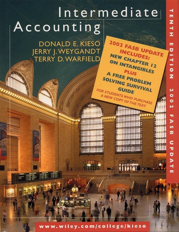 Intermediate Accounting, 10th Edition Update