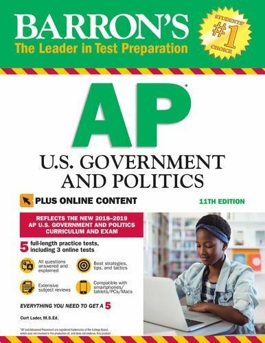 Barron’s Test Prep Ser.: Barron’s AP U. S. Government and Politics with …