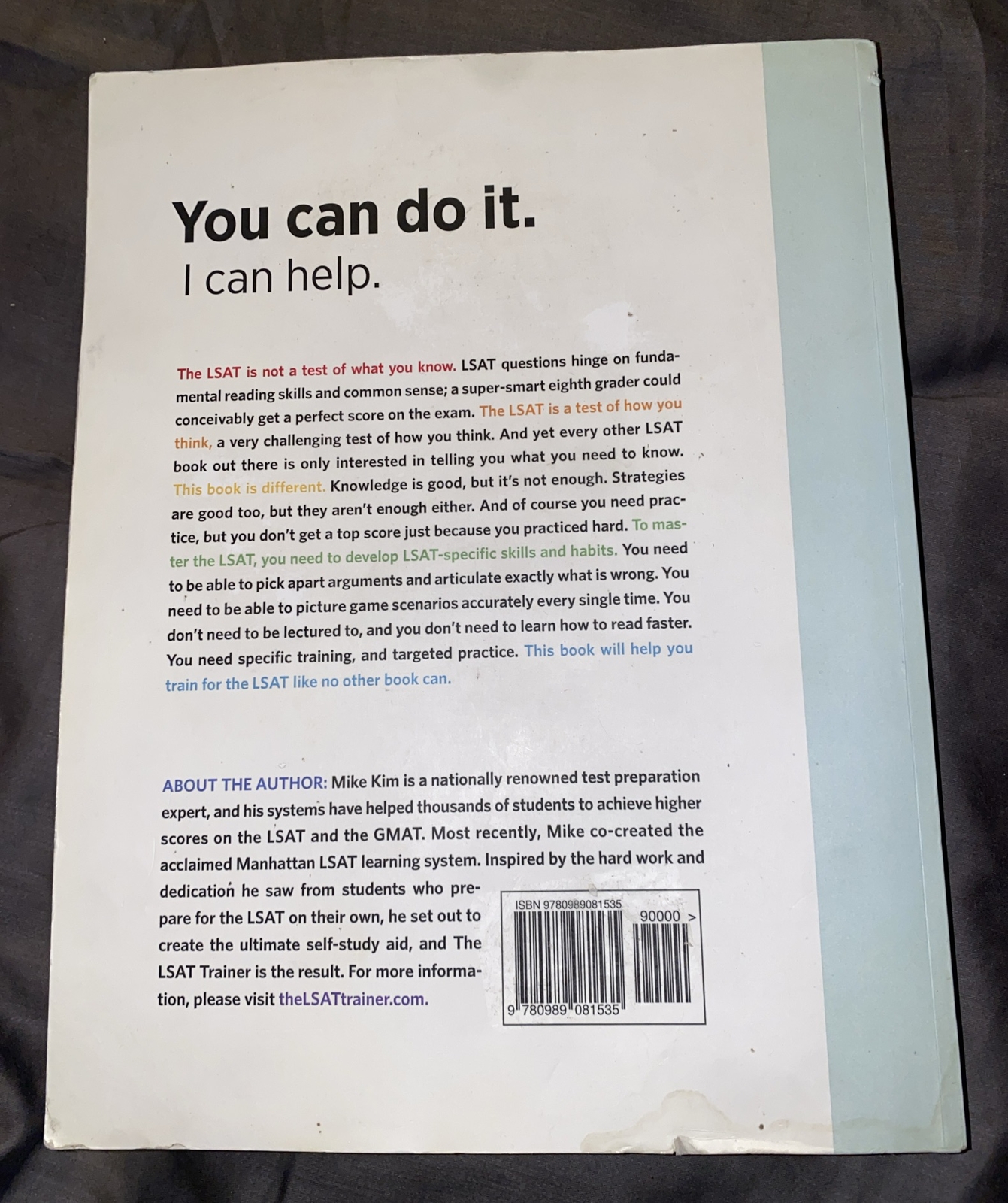 The LSAT Trainer: A Remarkable Self-Study Guide for the Self-Driven Student