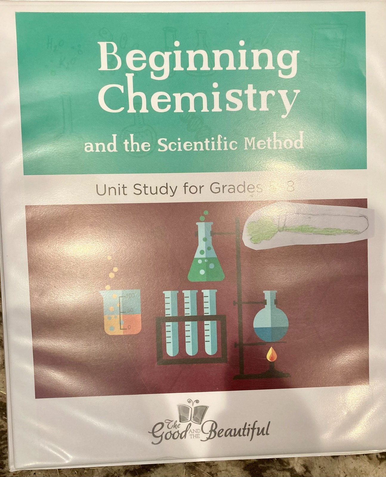Good and the Beautiful Homeschool Science Chemistry Middle School Level-used