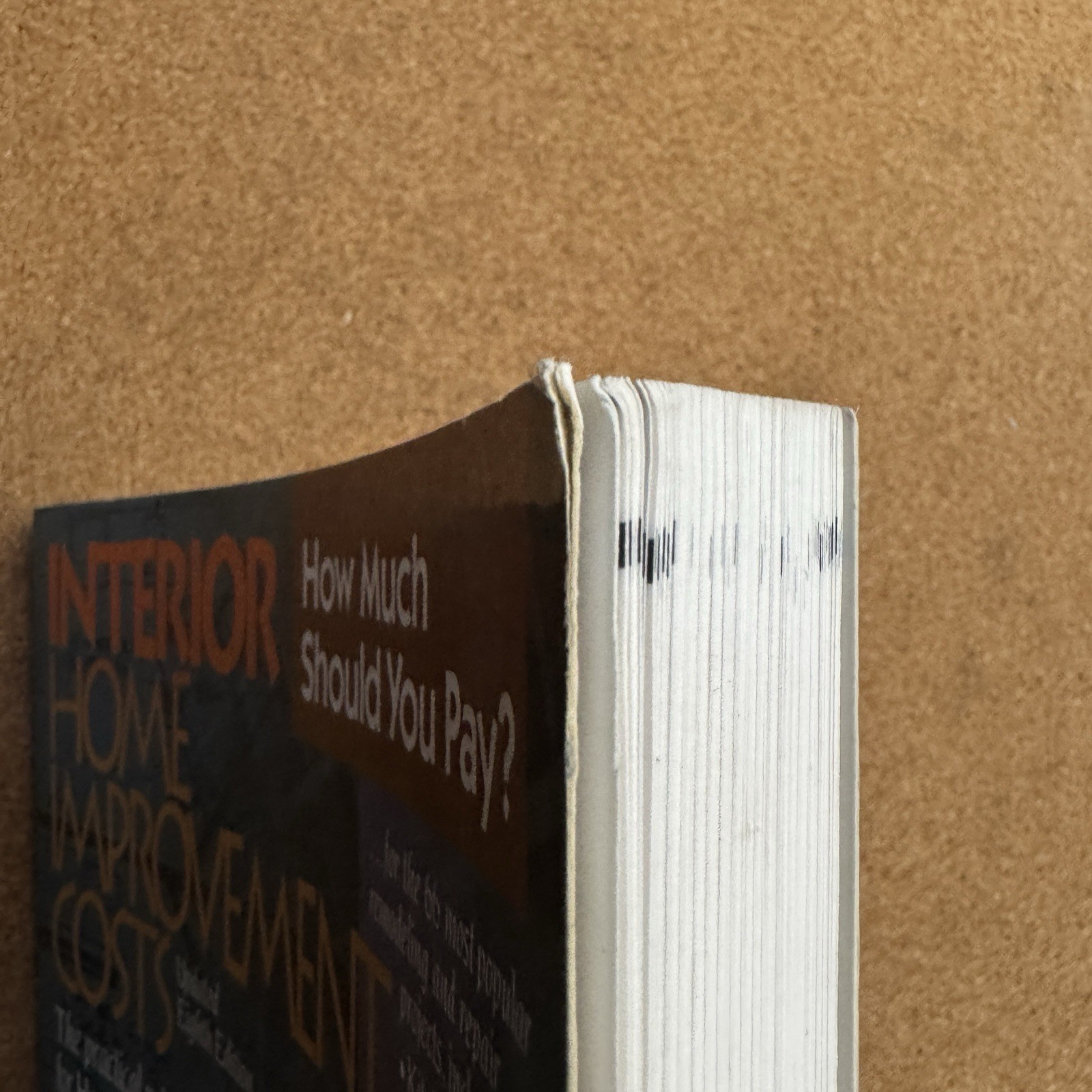 Interior Home Improvement Costs RSMeans 8th Ed Paperback 2005 – Clean Pages